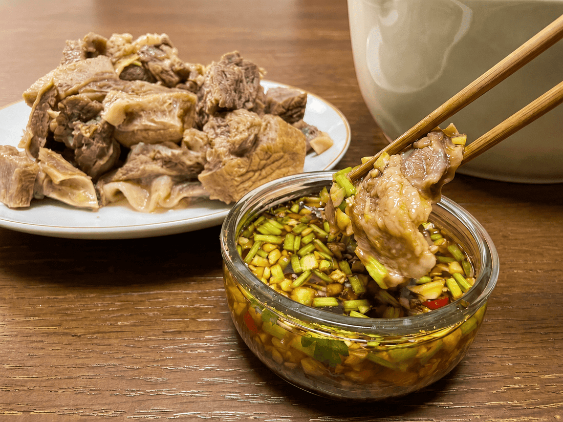 One Prep, Two Dishes: Slow-Cooked Chinese Salt-Brined Beef Ribs & Radish Soup 盐水牛肋条 - DOUABLE KITCHEN