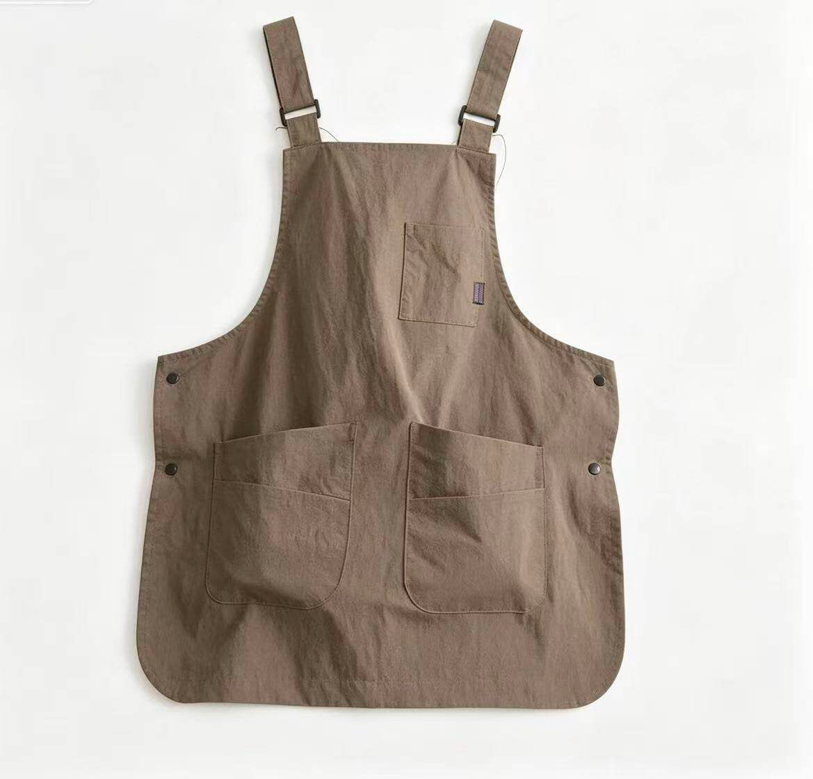 Douable Ultra-Lightweight Utility Apron - 2-in-1 Multi-Pocket Taslan Apron for Kitchen & Outdoor Camping