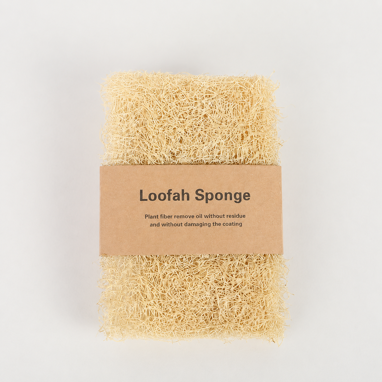 100% Natural Loofah Kitchen Sponge | Eco-Friendly Dish & Vegetable Scrubber (Set of 5)